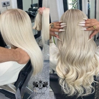Nanoringe & Weft Hair Extensions – Die perfekte Kombination für volles, natürliches Haar